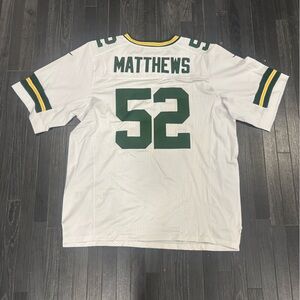 Nike Youth Jersey of the Green and White Bay Packers Clay Matthews NFL Vintagesñ